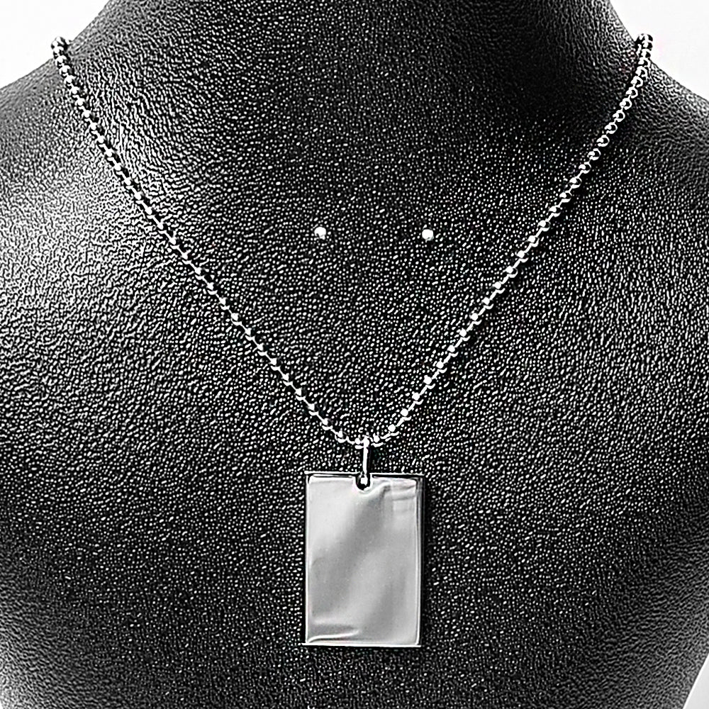 Dog Tags and Silver Chain-Issue