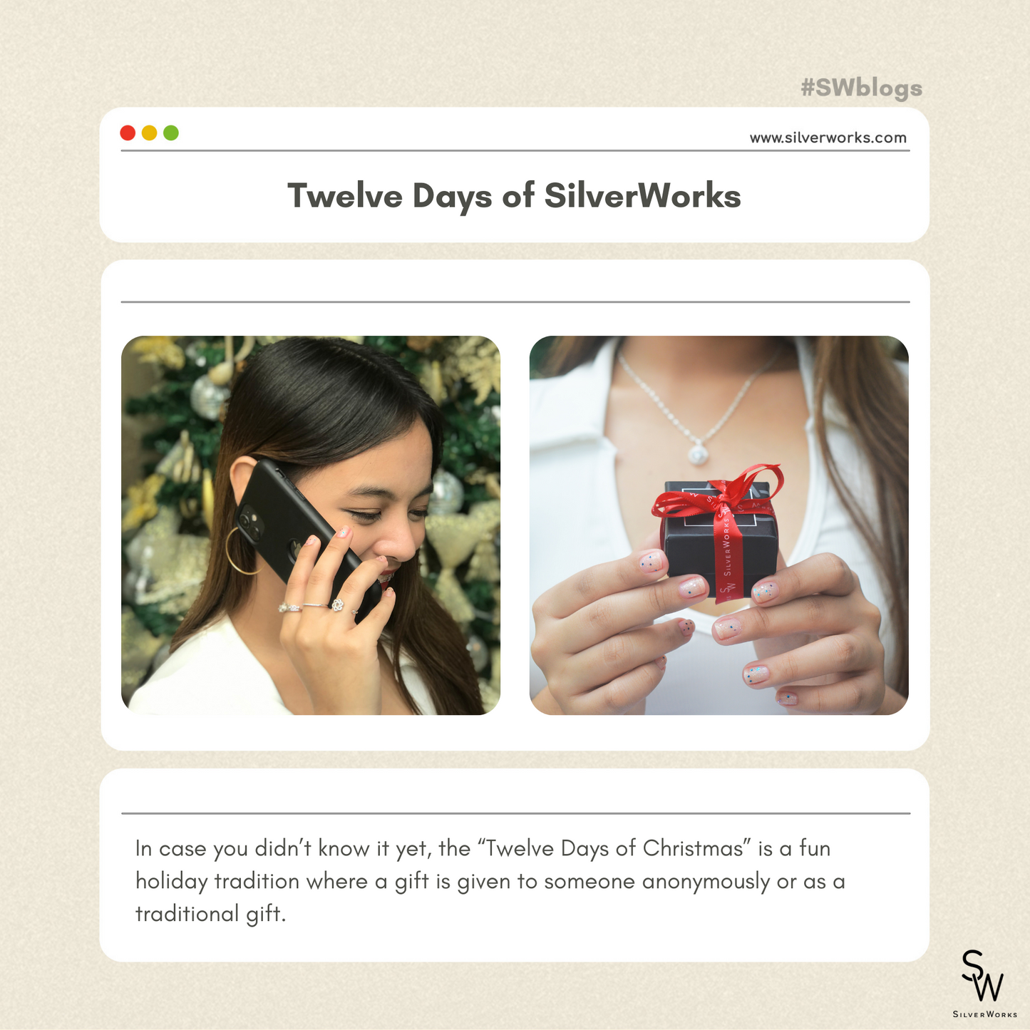 TWELVE DAYS OF SILVERWORKS