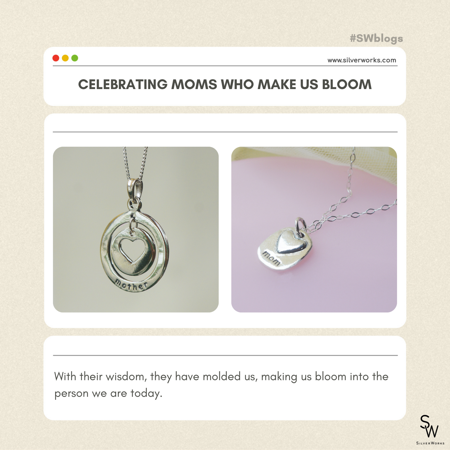 CELEBRATING MOMS WHO MAKE US BLOOM