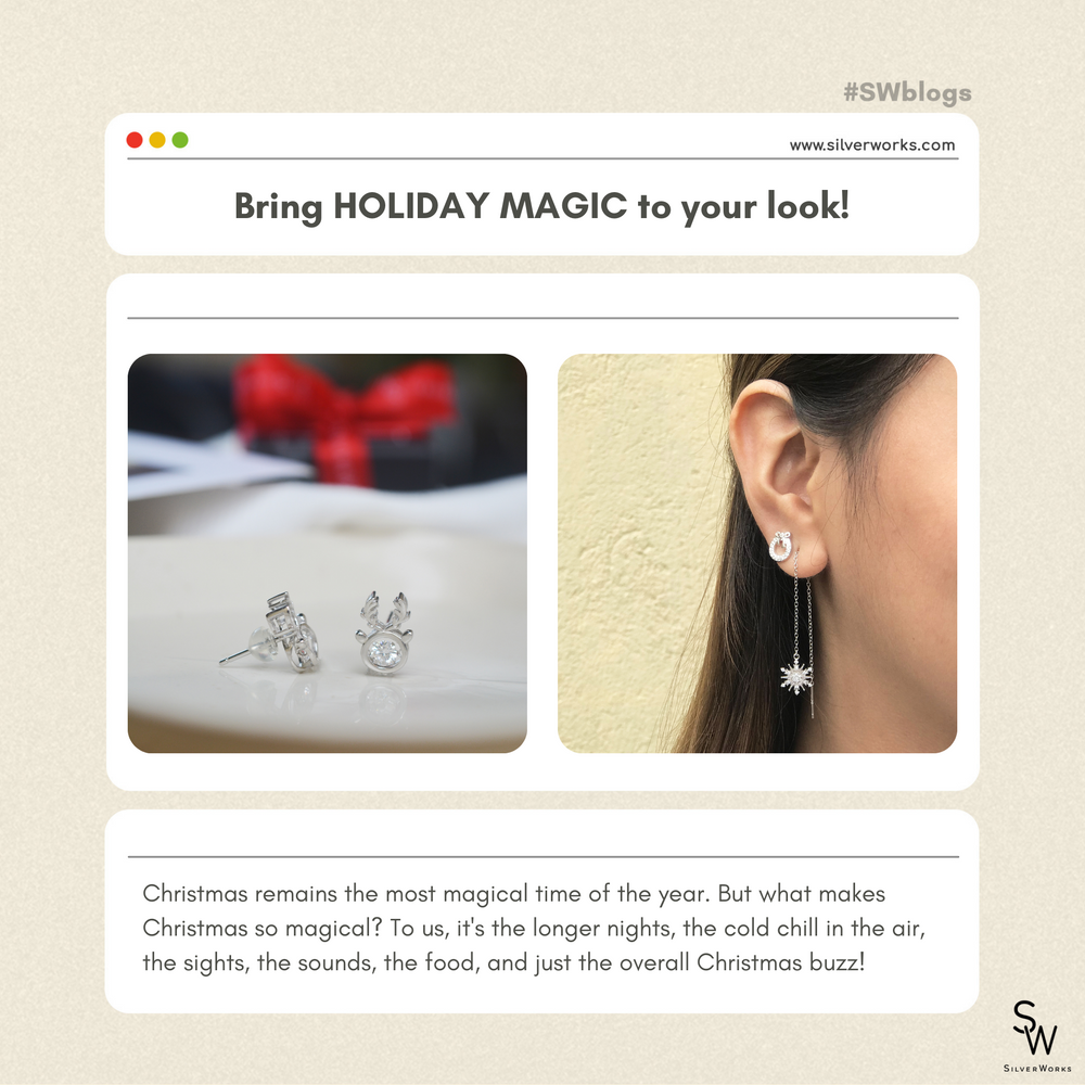 BRING HOLIDAY MAGIC TO YOUR LOOK