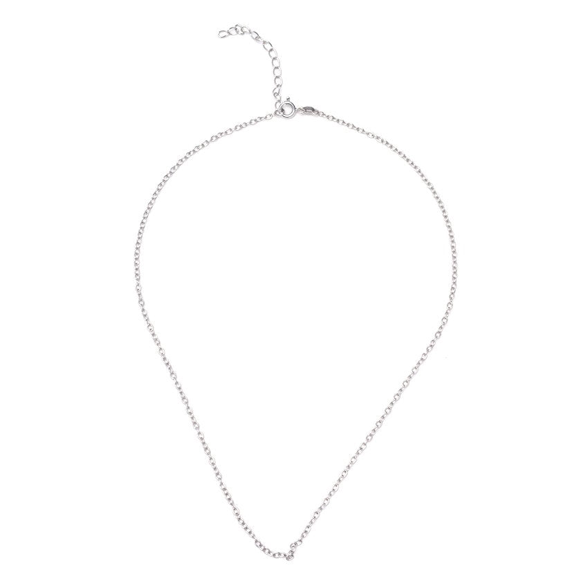 Silverworks N2870 Rolo Box Chain Necklace - Fashion Accessory for Women