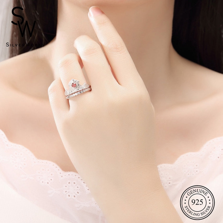 
                      
                        2 in 1 Princess Aurora  Ring For Women R6337
                      
                    