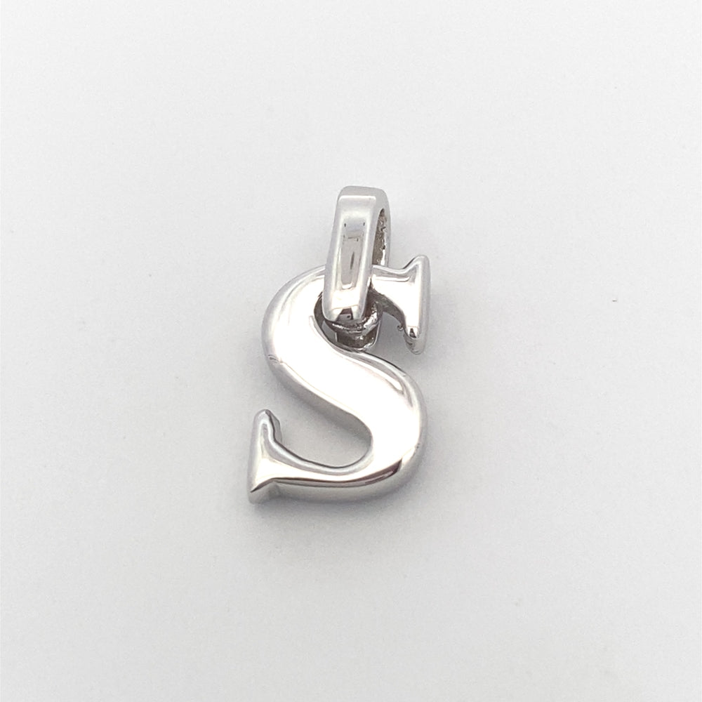 
                      
                        Aura Silver Alphabet Pendant
                      
                    