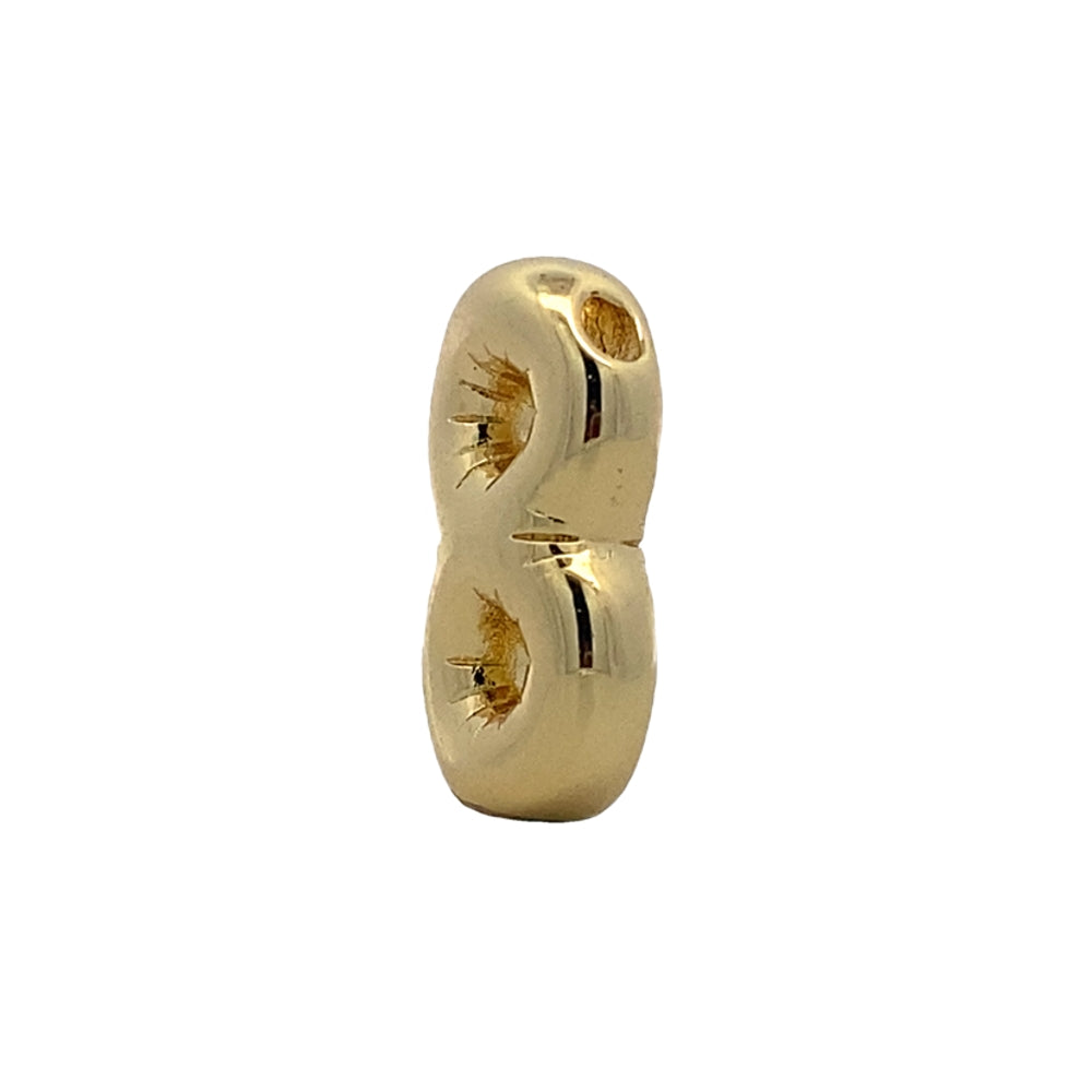 C5160 NUMBER 8 GOLD COLOR 7.7G