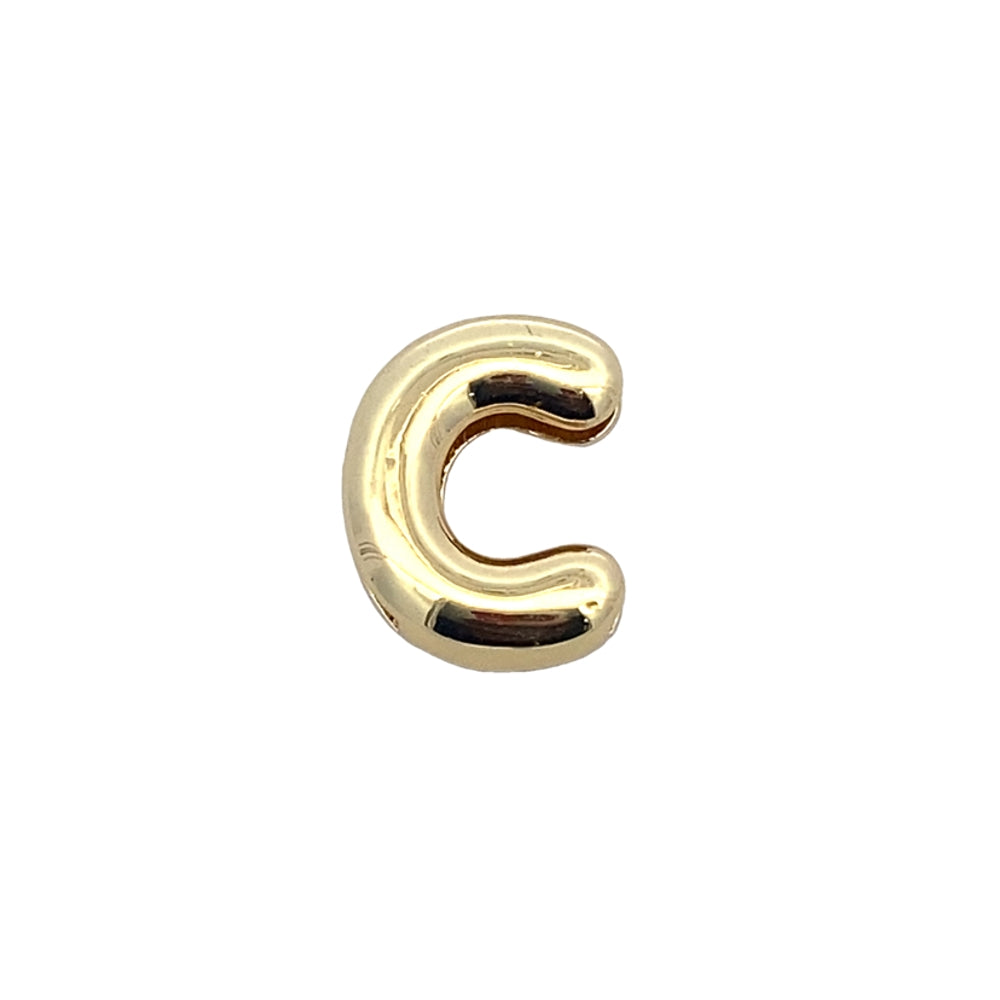 C5192 PLAIN GOLD COLOR LETTER C 1.7G