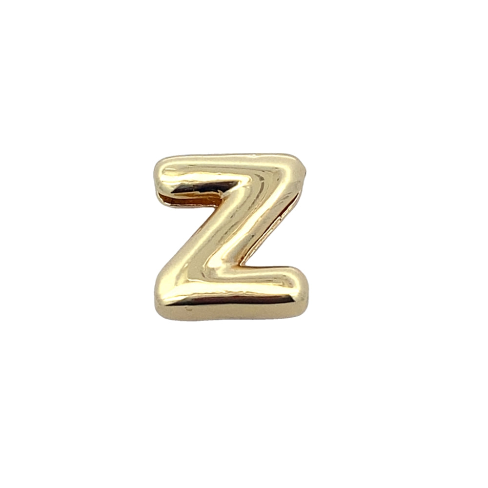 C5206 PLAIN GOLD COLOR LETTER Z 2.8G