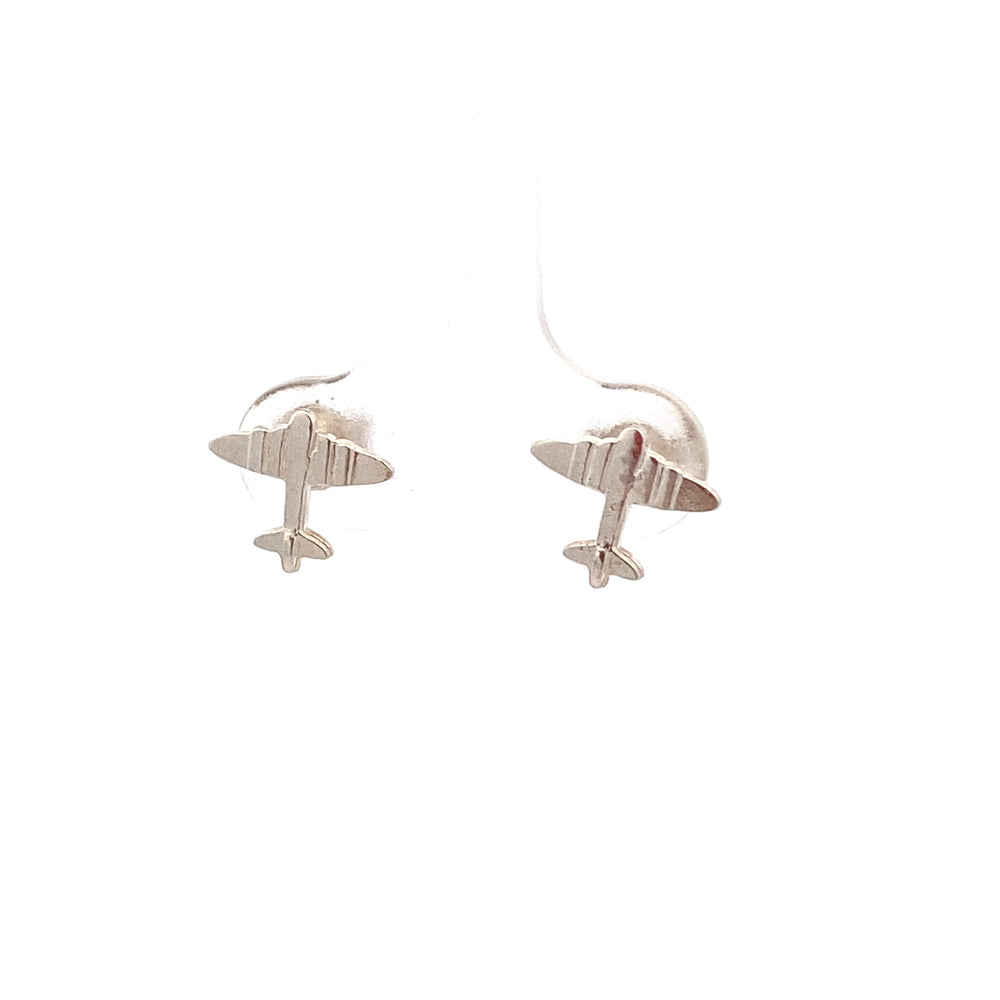 Small Airplane Earrings