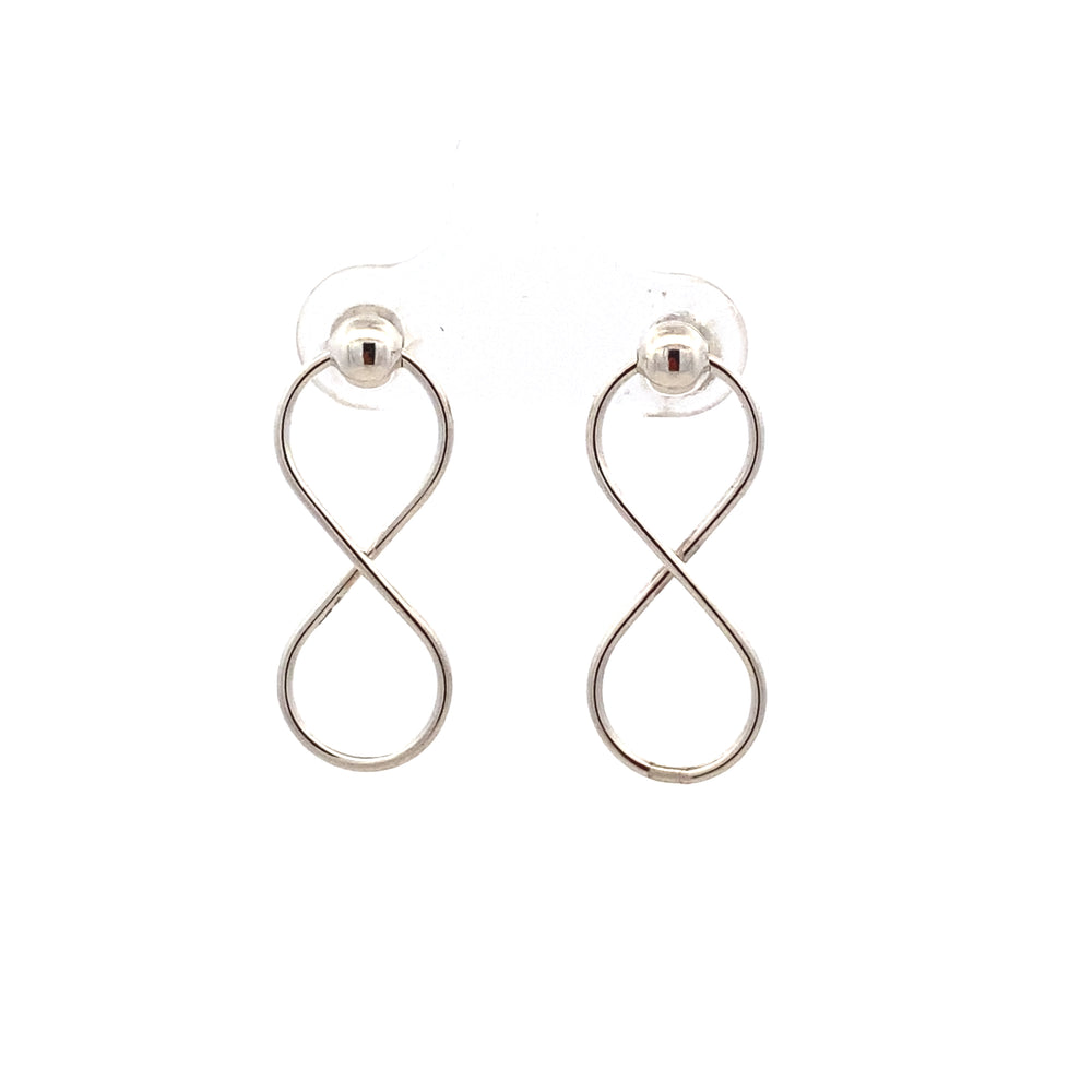 
                      
                        Kidney Ear Wire Infinity Earrings
                      
                    