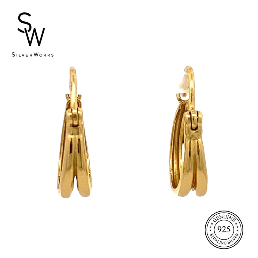 
                      
                        E7683 GOLDPLATED DOUBLE HOOP EARRING 3.40G
                      
                    