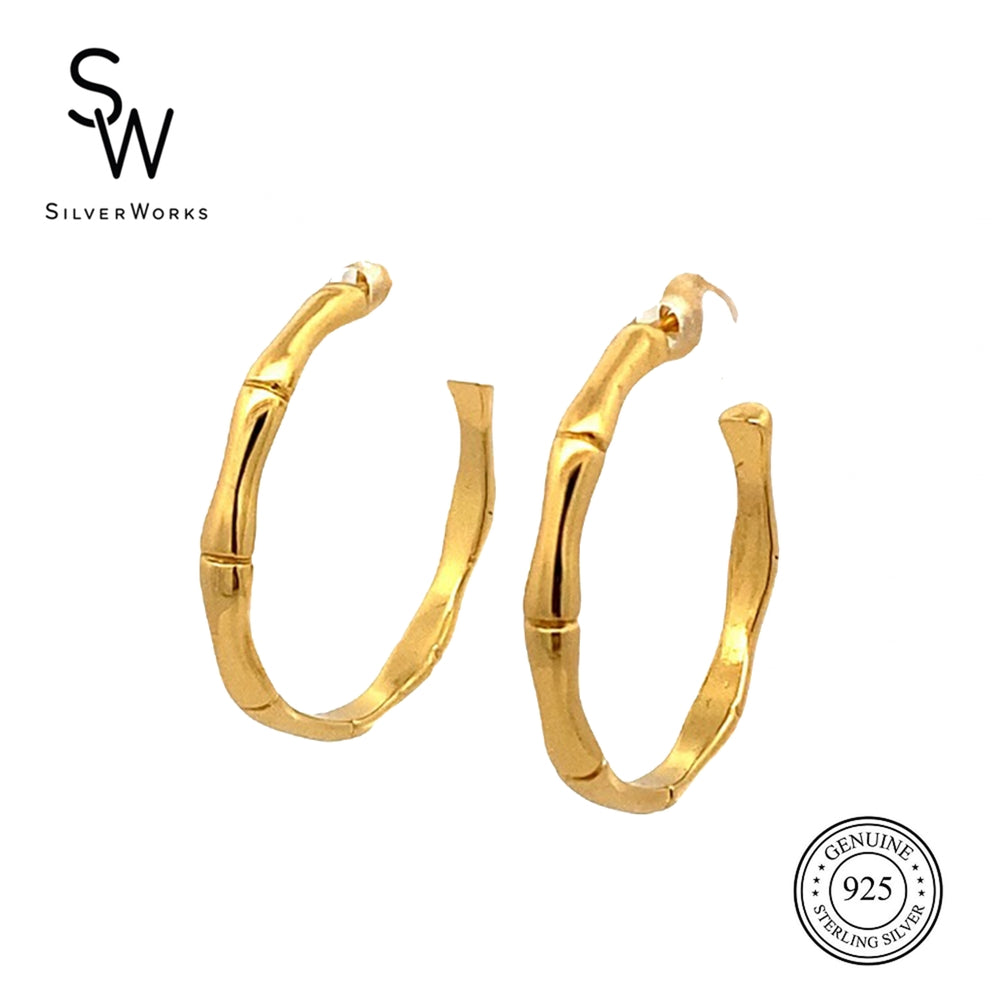 
                      
                        E7687 GOLDPLATED C-HOOP EARRING 3.78G
                      
                    