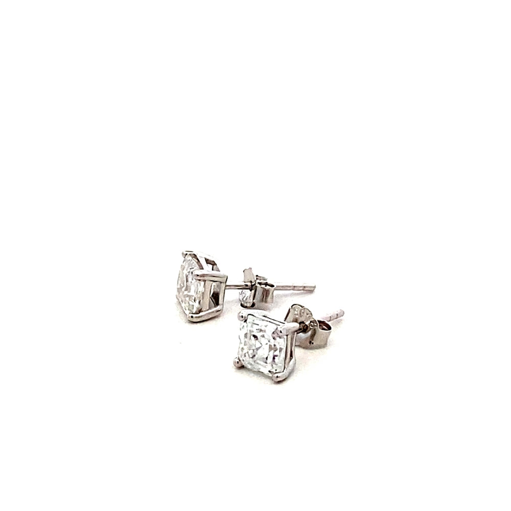 Morgan Asscher 925 Sterling Silver Stud Earrings | SilverWorks