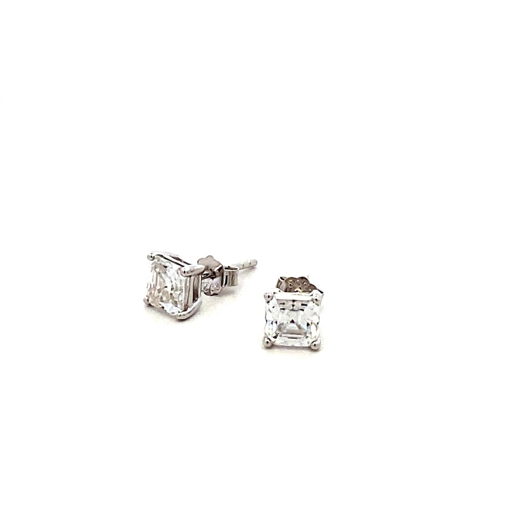 Morgan Asscher 925 Sterling Silver Stud Earrings | SilverWorks