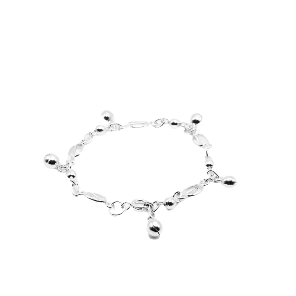 Melisa 925 Sterling Silver Charm Bracelet | SilverWorks