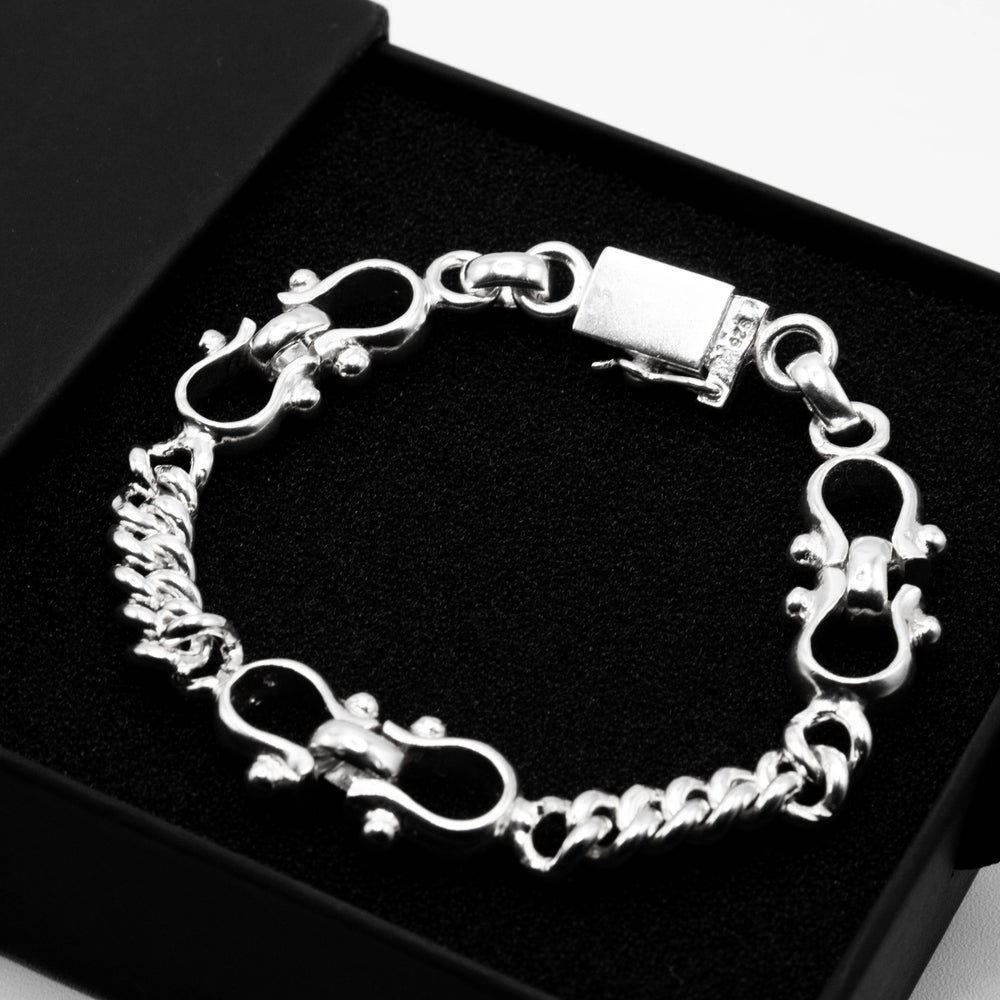 
                      
                        Silas 925 Sterling Silver Chain Bracelet
                      
                    