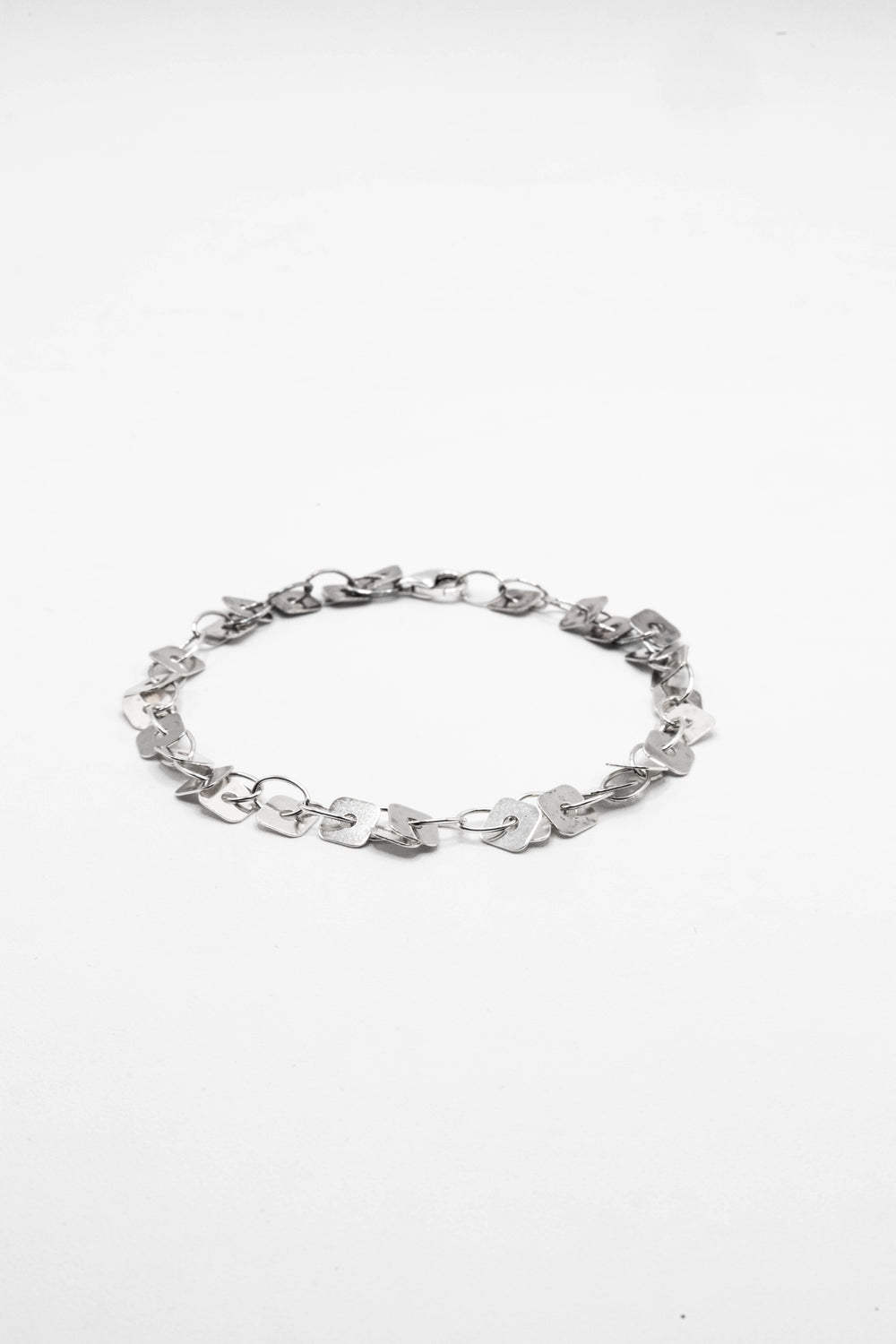 Stampato 925 Sterling Silver Chain Bracelet