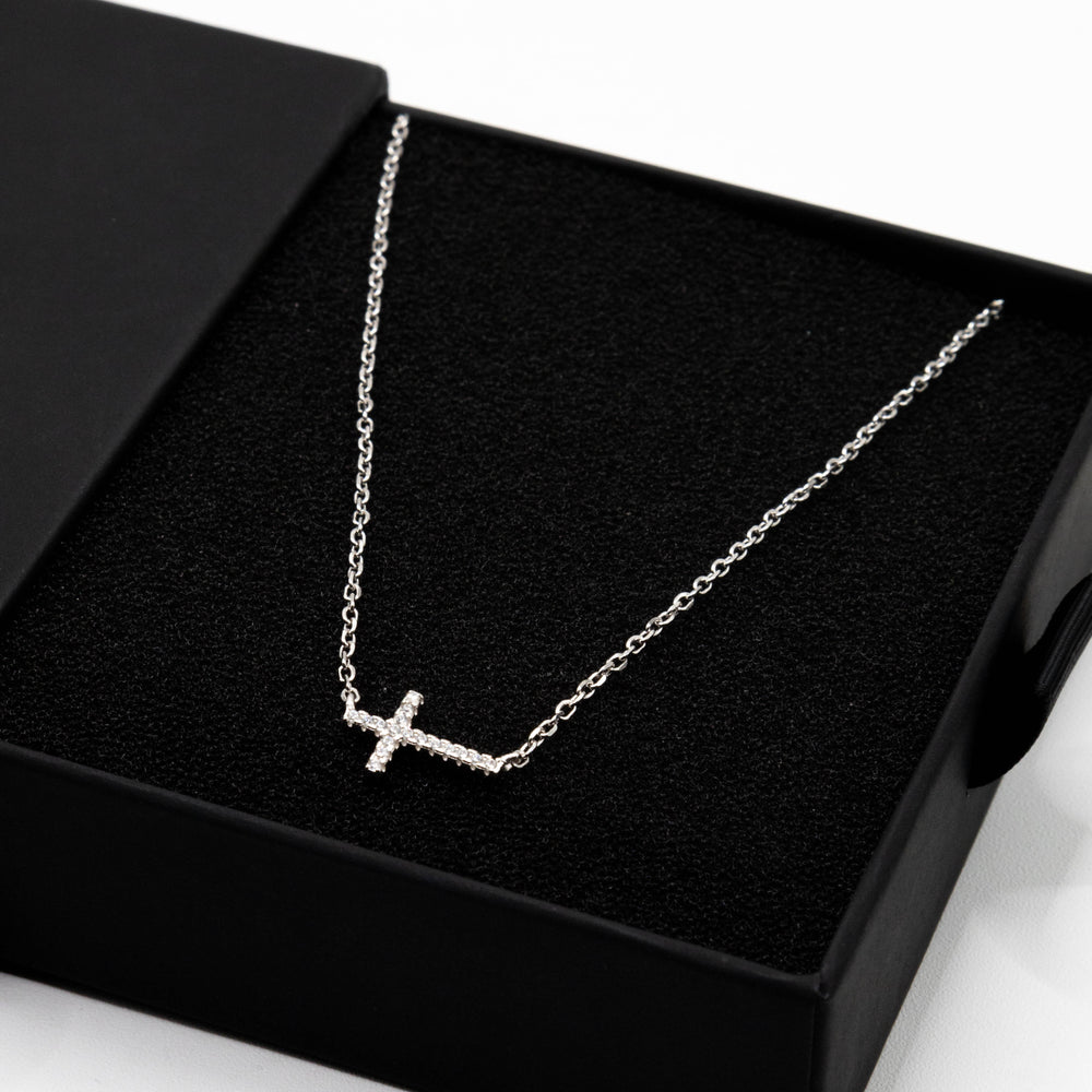 Carmi Cross 925 Sterling Silver Necklace | SilverWorks