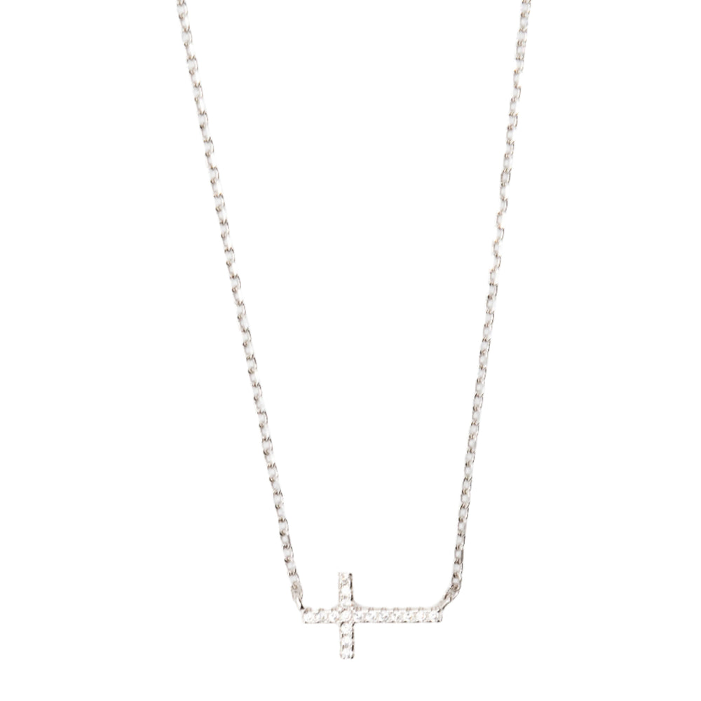 Carmi Cross 925 Sterling Silver Necklace | SilverWorks