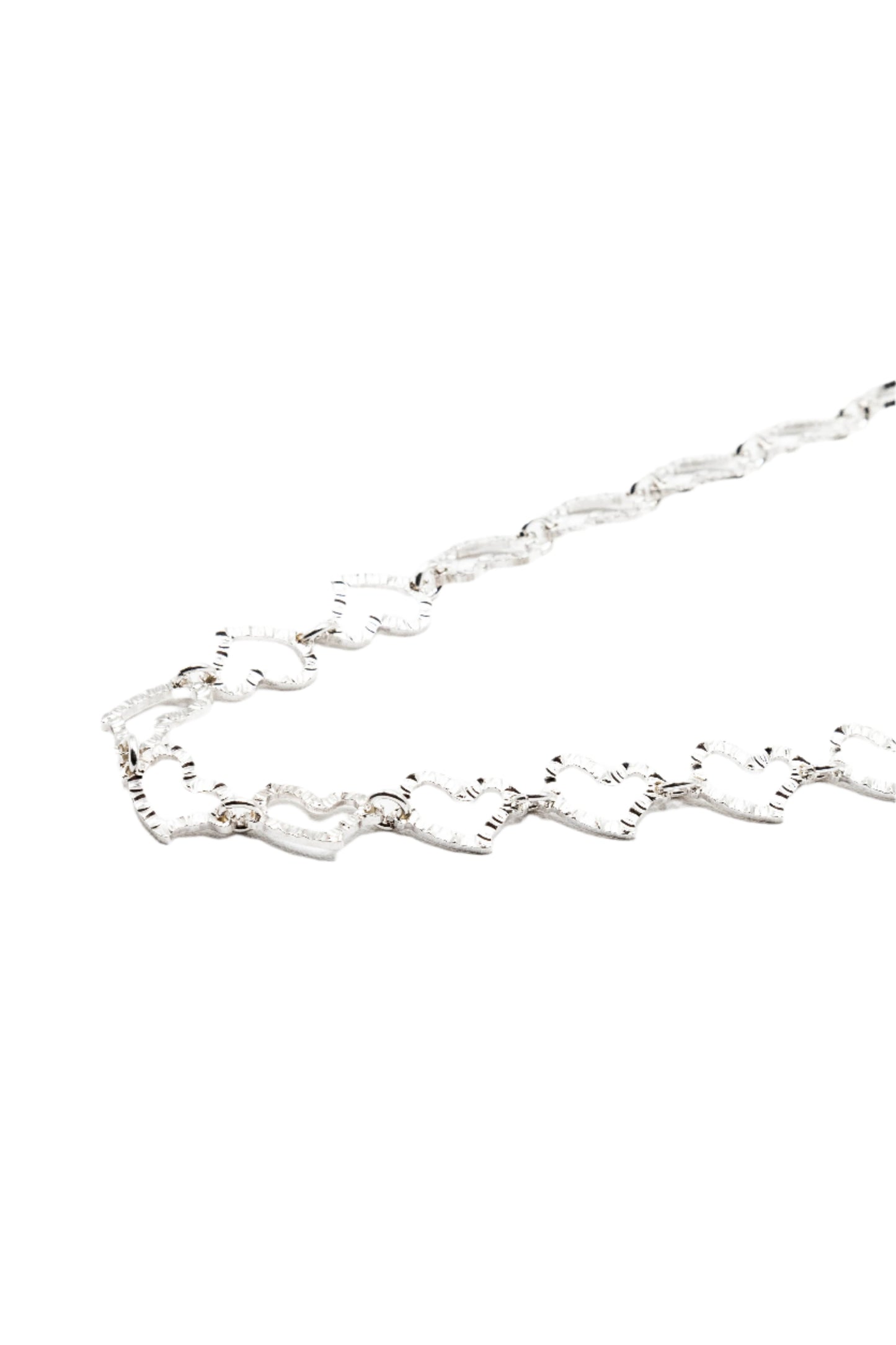 Myra Heart 925 Sterling Silver Chain Necklace | SilverWorks