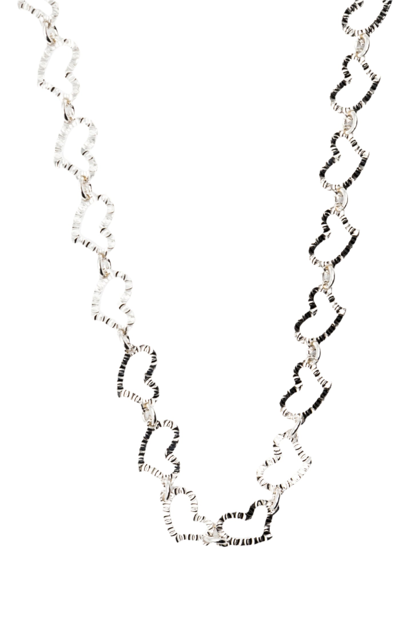 Myra Heart 925 Sterling Silver Chain Necklace | SilverWorks