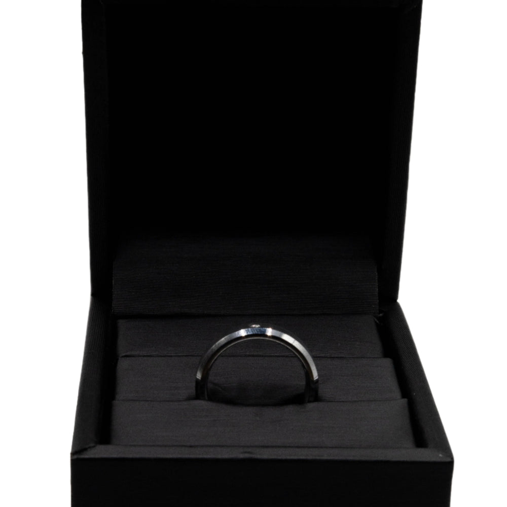 
                      
                        Heloise Tungsten Wedding Ring | SilverWorks
                      
                    