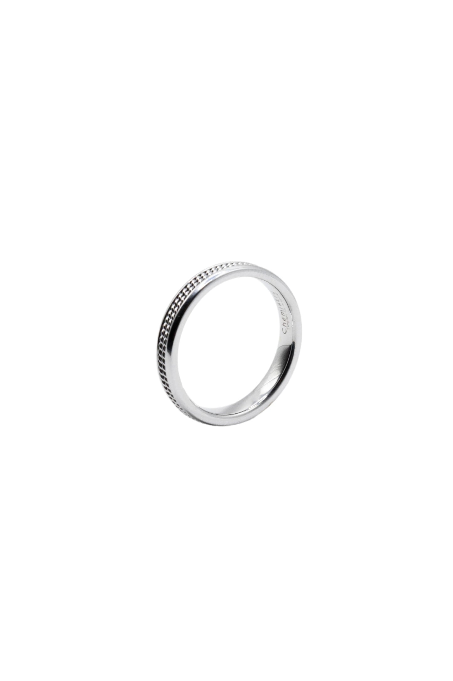 Zoe Braided Tungsten Ring | SilverWorks