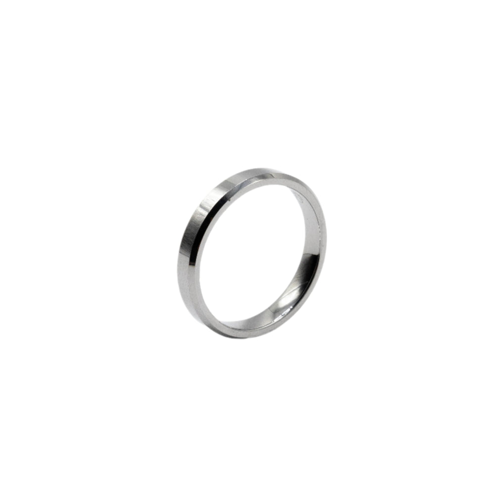 
                      
                        Gomer Flat Tungsten Ring | Silverworks
                      
                    