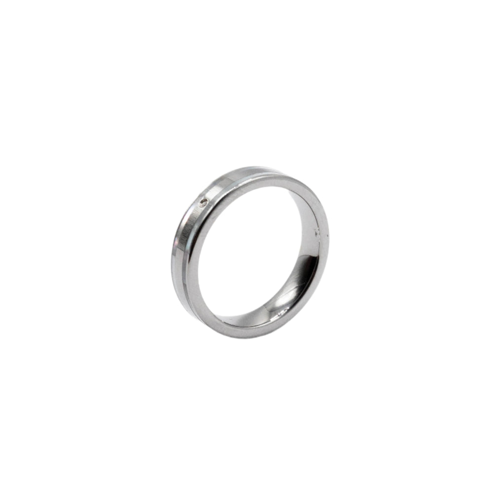 Jodie Tungsten Wedding Band Ring | SilverWorks