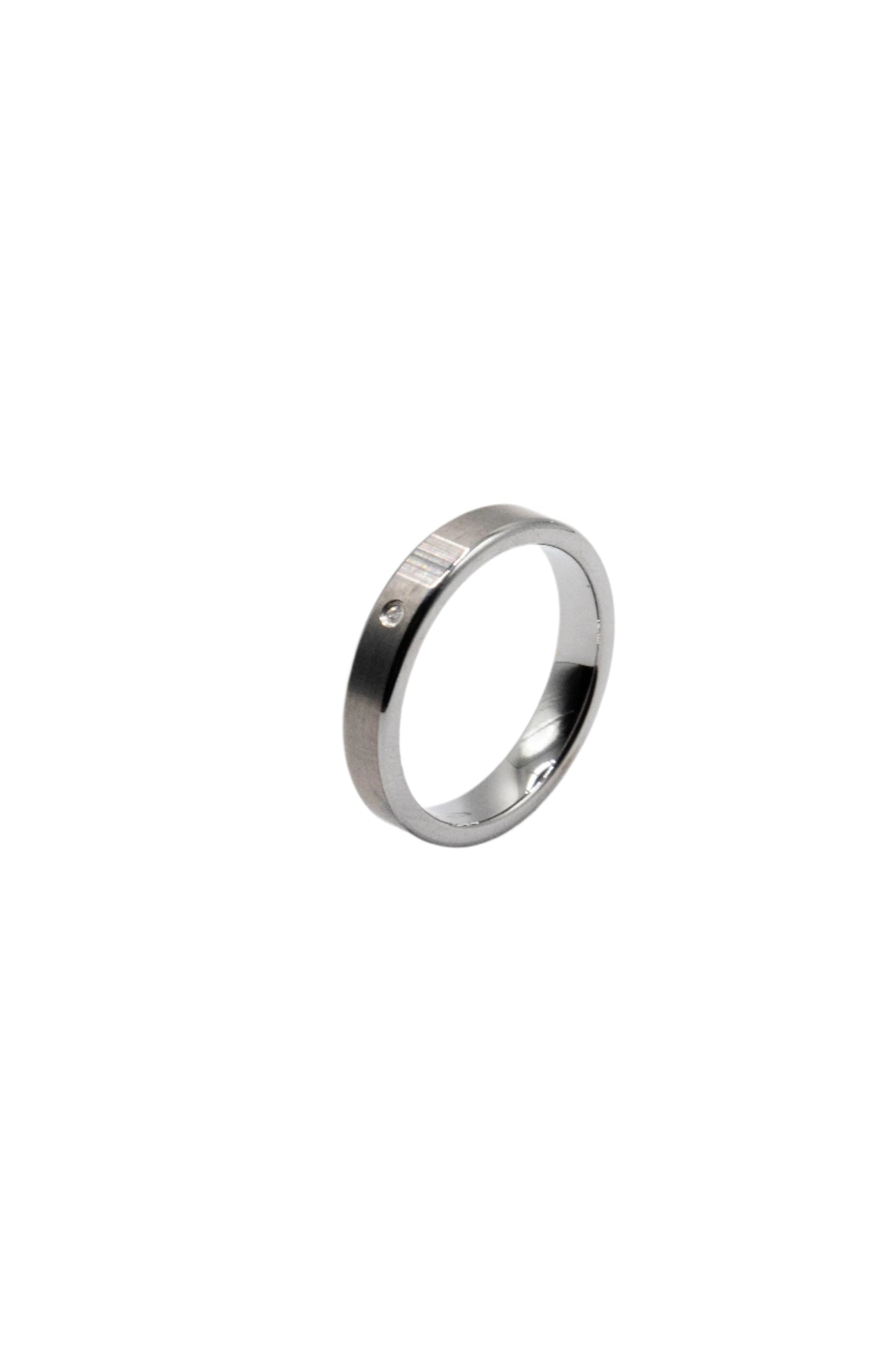 Mabel Tungsten Wedding Band Ring | SilverWorks