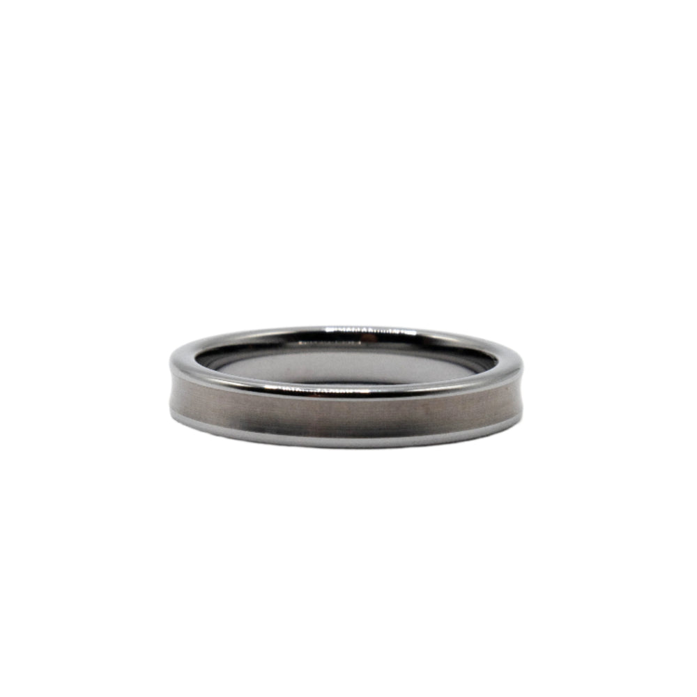 
                      
                        Lena Matte Tungsten Wedding Band Ring | SilverWorks
                      
                    