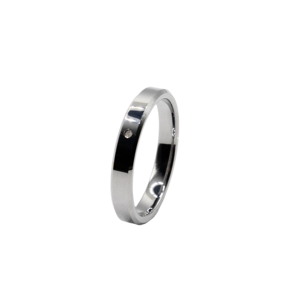 Bran Tungsten Wedding Band Ring | SilverWorks