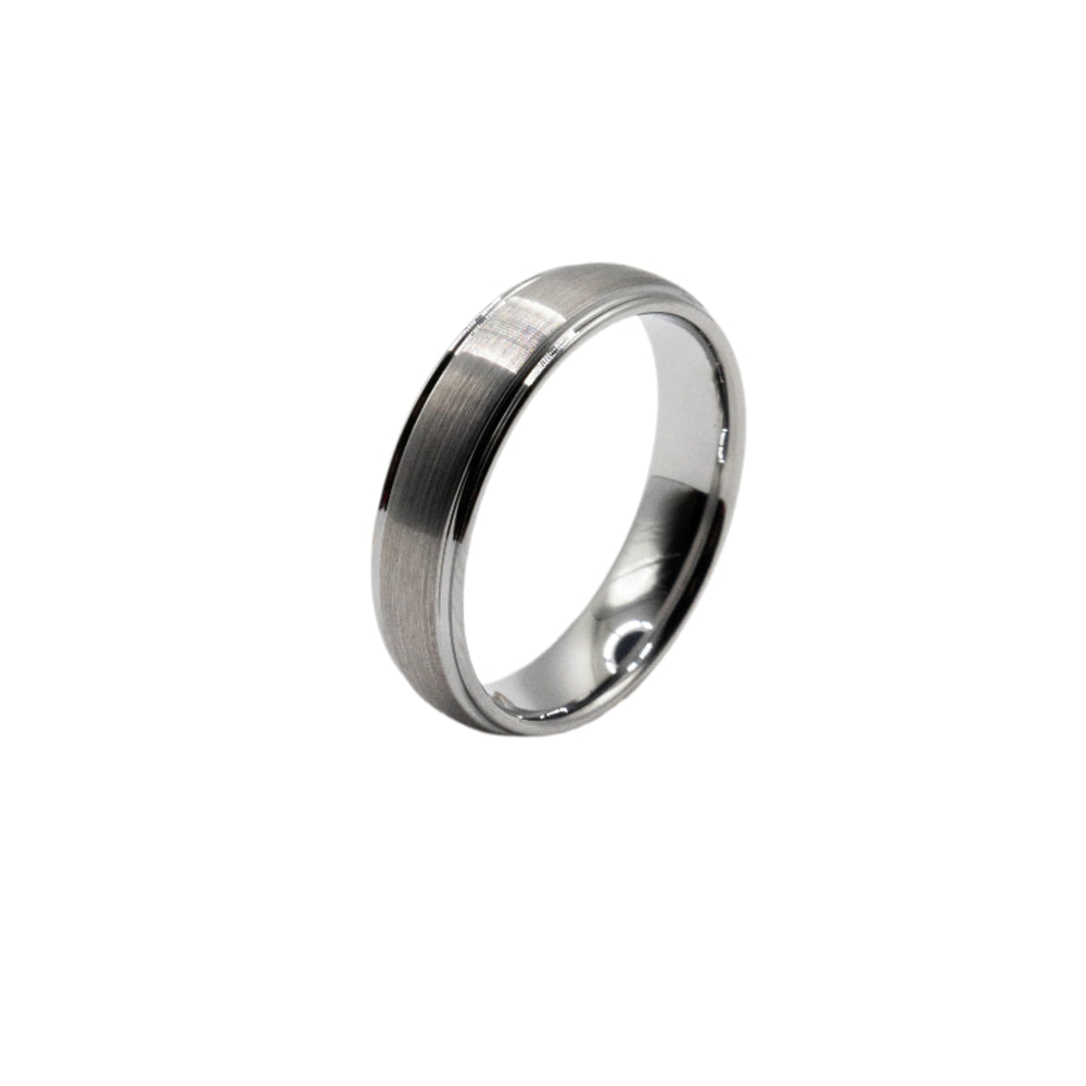 
                      
                        Sloan Matte Tungsten Wedding Band Ring | SilverWorks
                      
                    