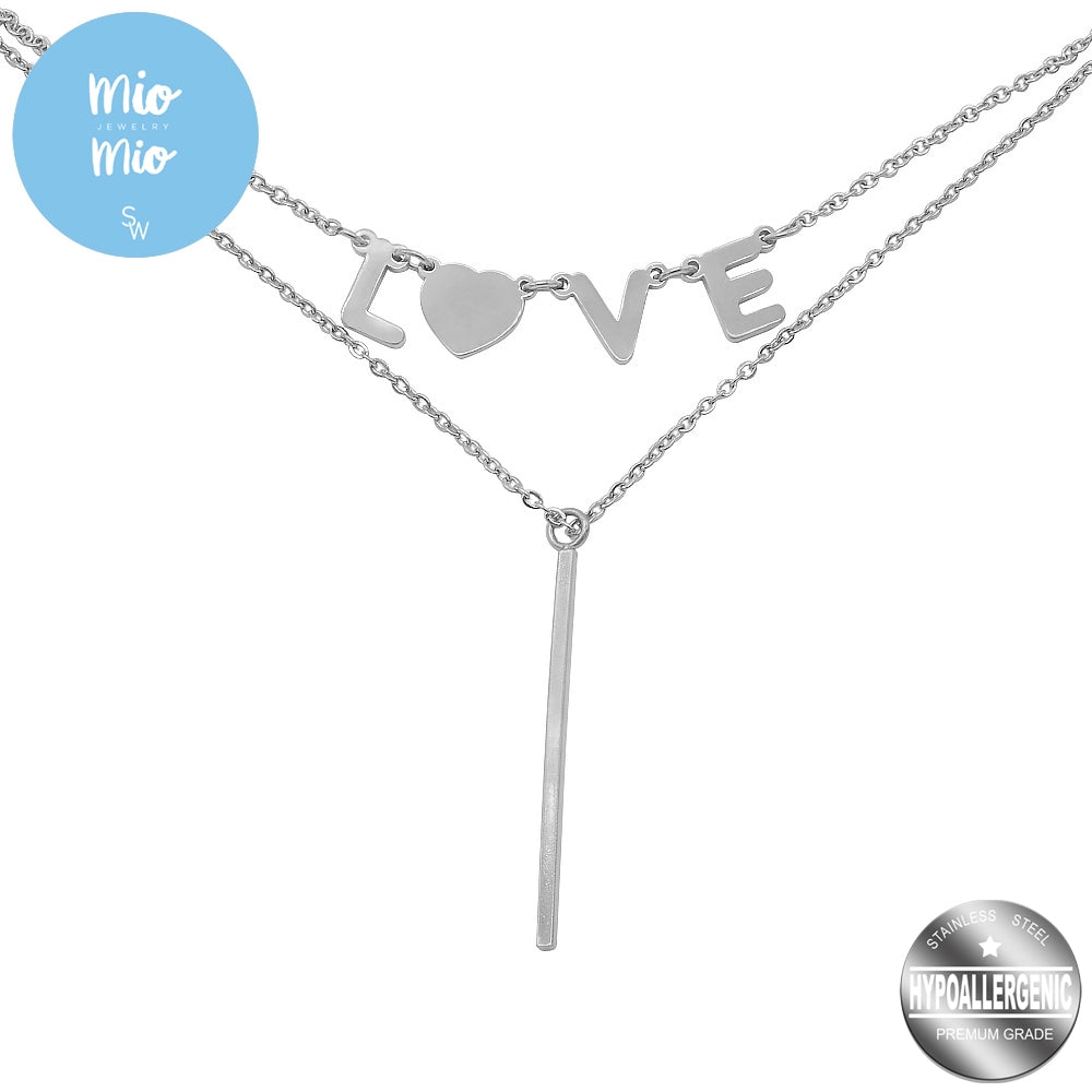 
                      
                        Anzy Love Stainless Steel Jewelry Set | SilverWorks
                      
                    