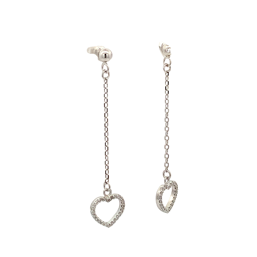 
                      
                        Passionate Love Silver Dangling Earrings
                      
                    