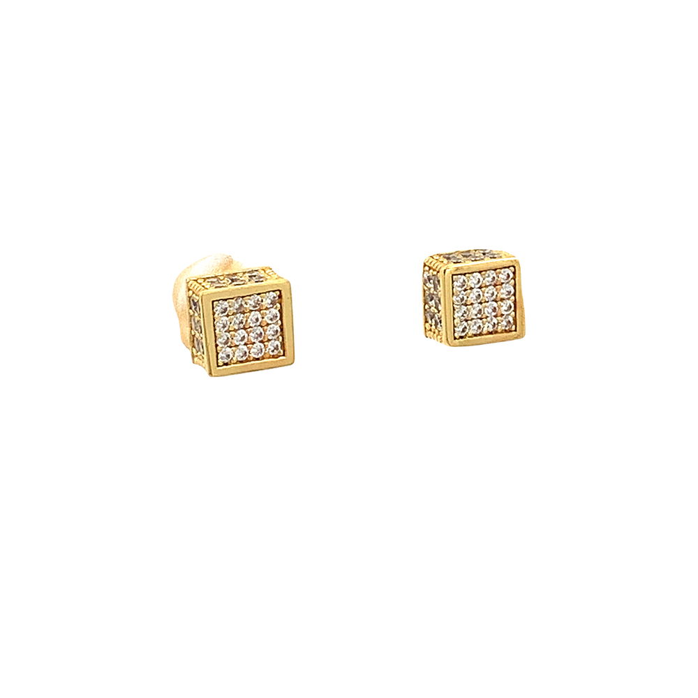 
                      
                        Majestic Silver Pave Stud Earrings
                      
                    