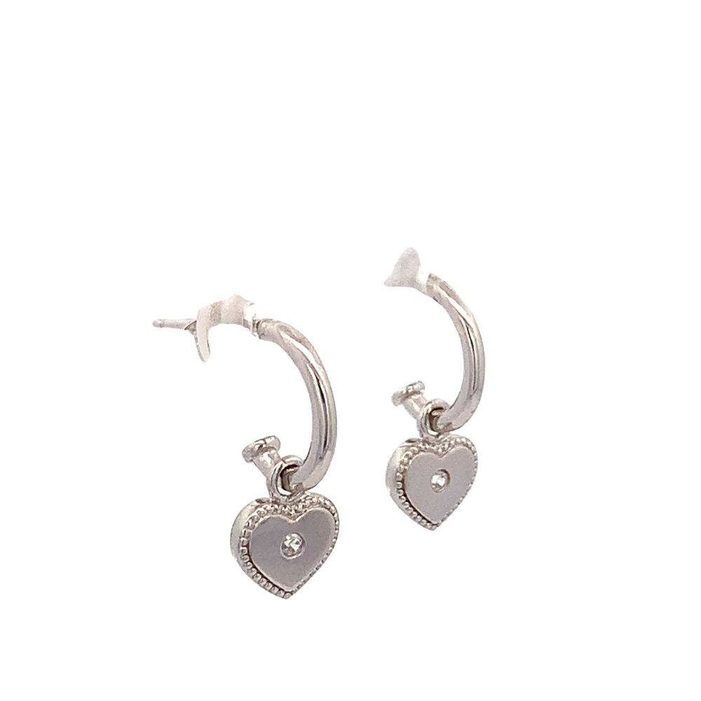 
                      
                        Moonstruck Silver Pave Earrings
                      
                    