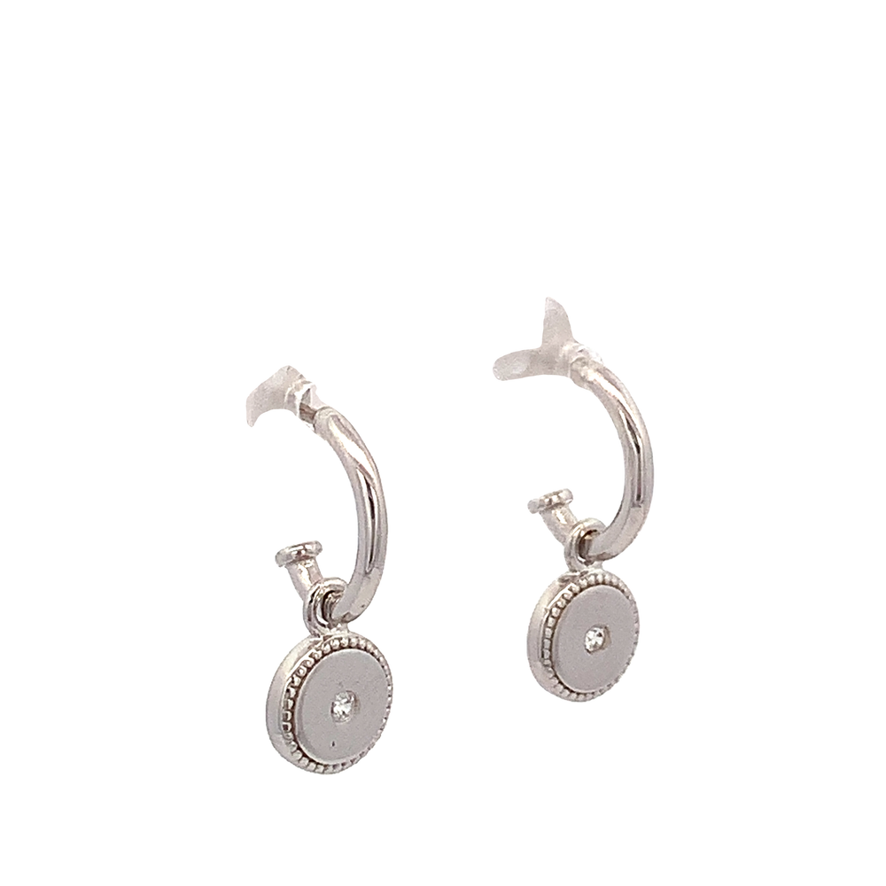 
                      
                        Cleo 925 Sterling Silver Stud Dangling Earrings | SilverWorks
                      
                    