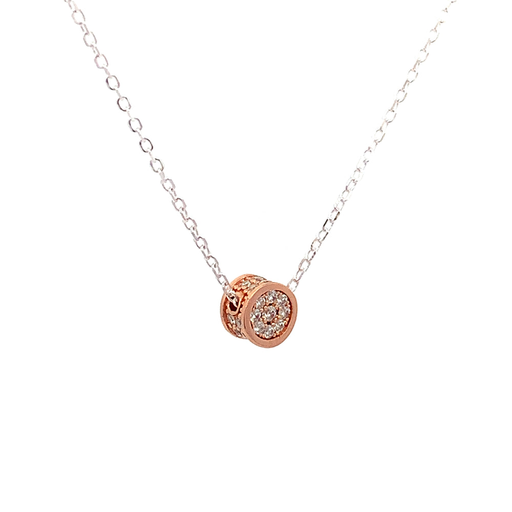 
                      
                        Heavenly Silver Pave Necklace
                      
                    