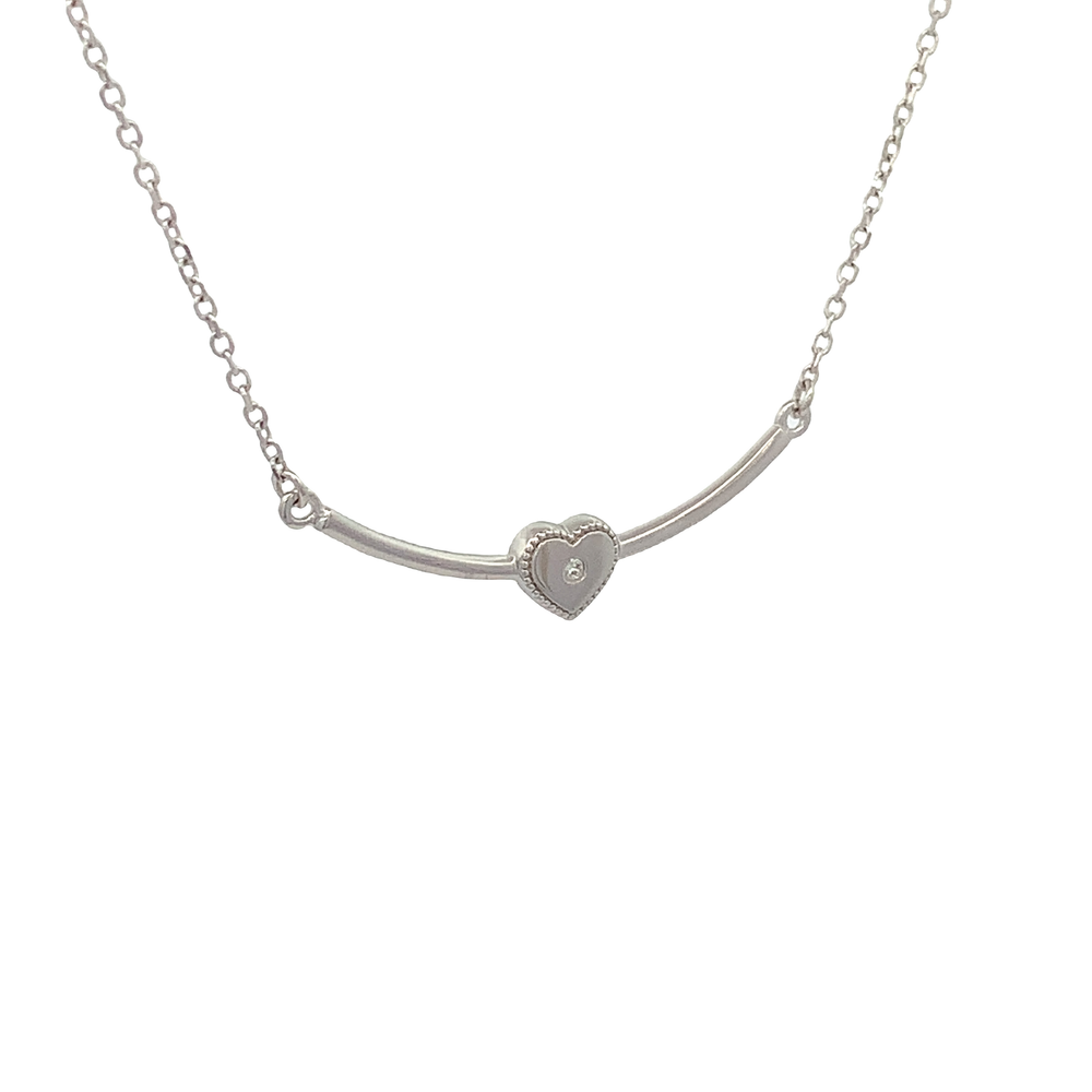 
                      
                        Glitzy Silver Pave Necklace
                      
                    