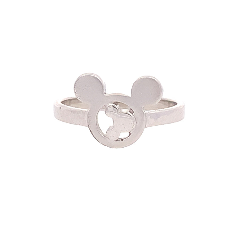 Adelaide Mickey Mouse 925 Sterling Silver Ring | SilverWorks