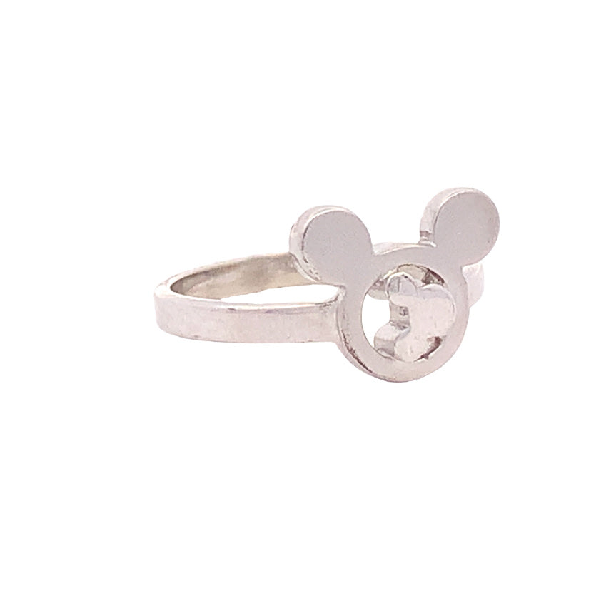 
                      
                        Adelaide Mickey Mouse 925 Sterling Silver Ring | SilverWorks
                      
                    