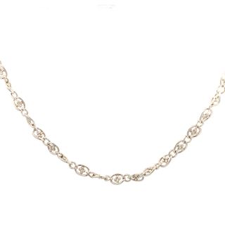 Halo Silver Necklace