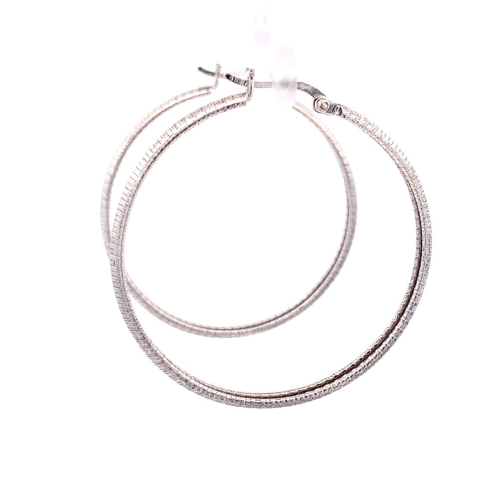 
                      
                        Moulty 925 Sterling Silver Hoop Earrings | SilverWorks
                      
                    