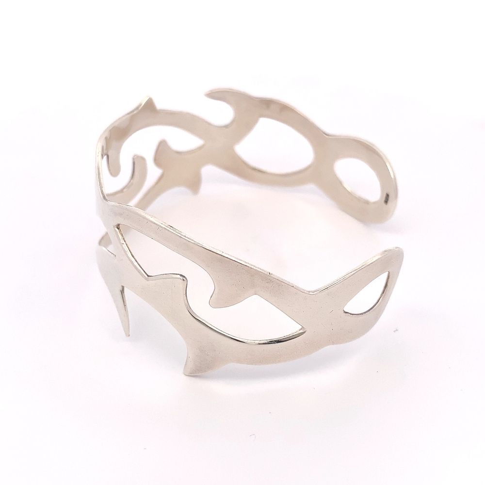 
                      
                        C'est La Vie Silver Bangle
                      
                    