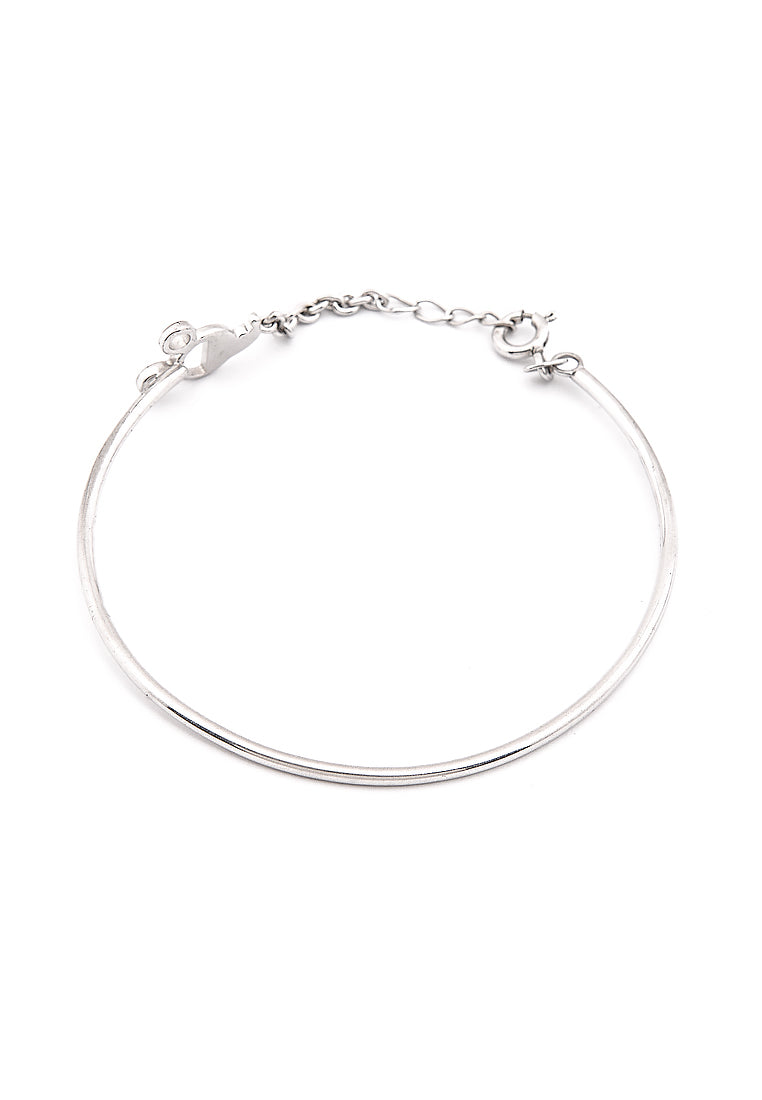 B4025 PLAIN BANGLE W/MM LOGO 7