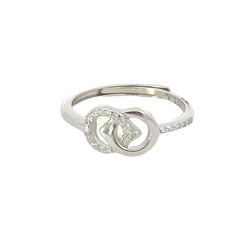 Everlasting Silver Stack Ring