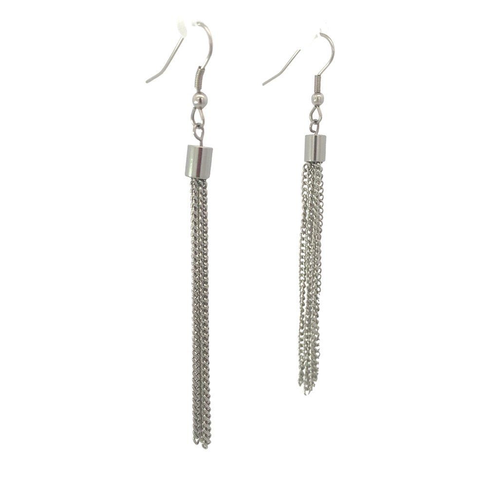 Mio Mio by Silverworks Hook Tassel Earrings