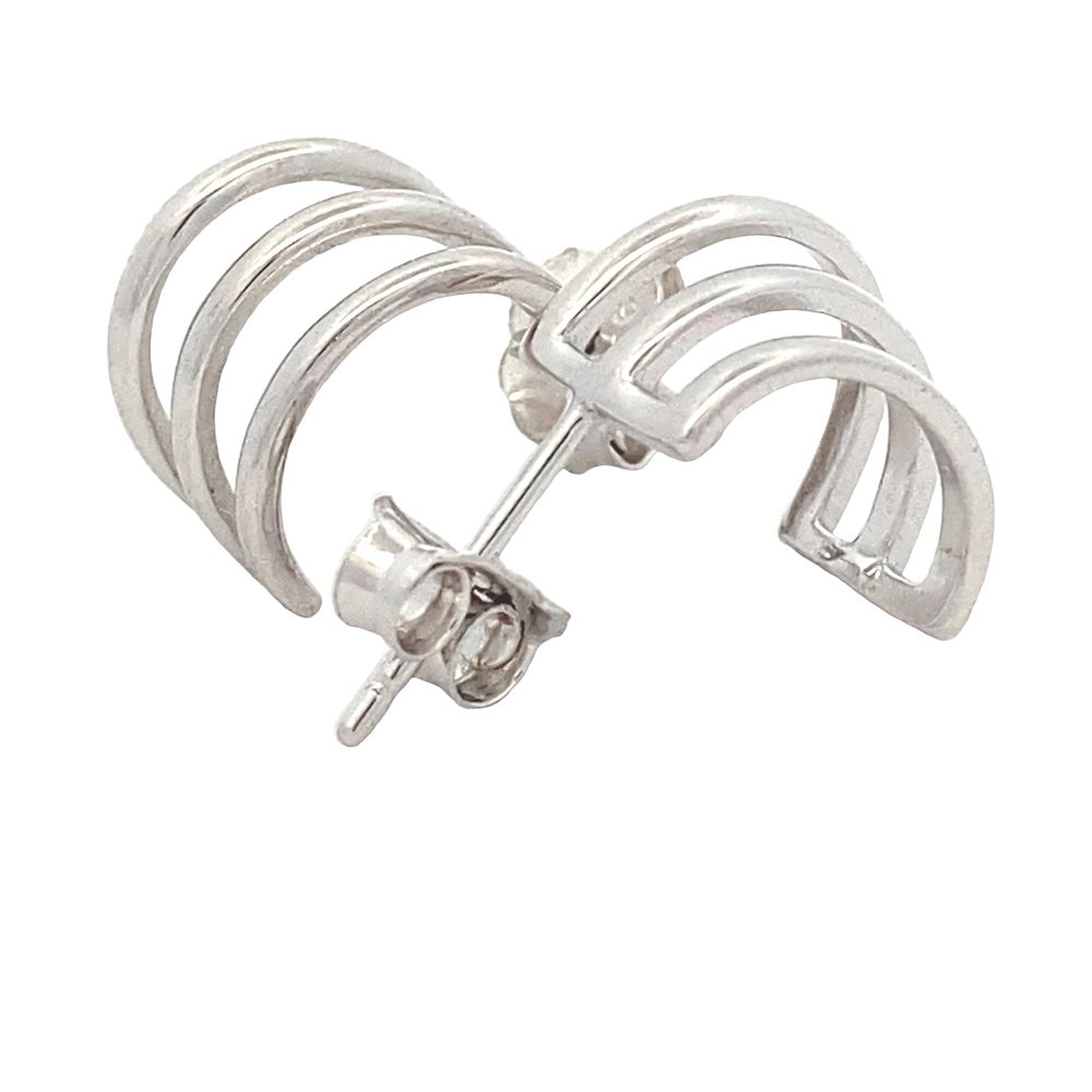 
                      
                        Myrsine Silver Hoop Earrings
                      
                    