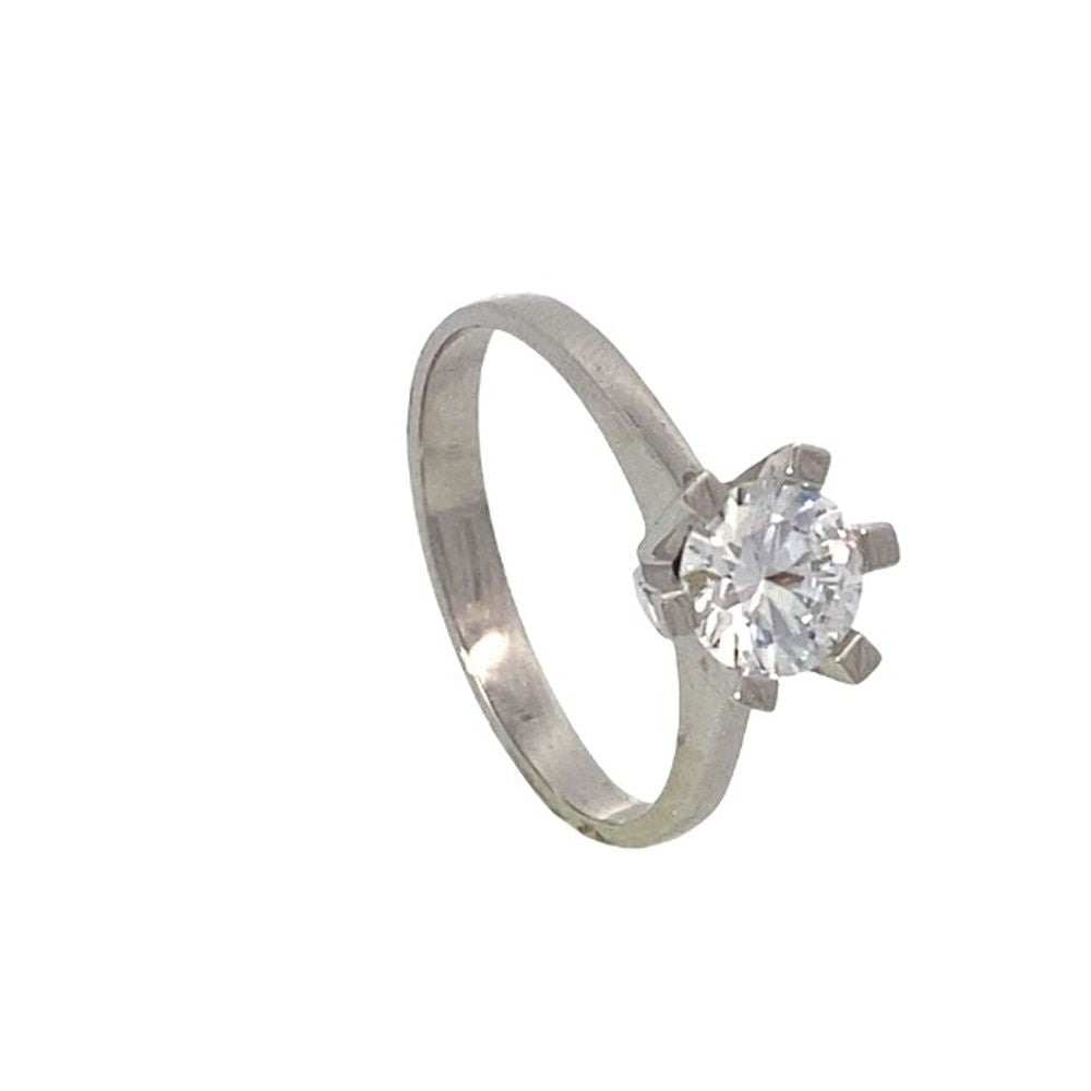 R6556 9MM 6PRONG SWAROVSKI RING