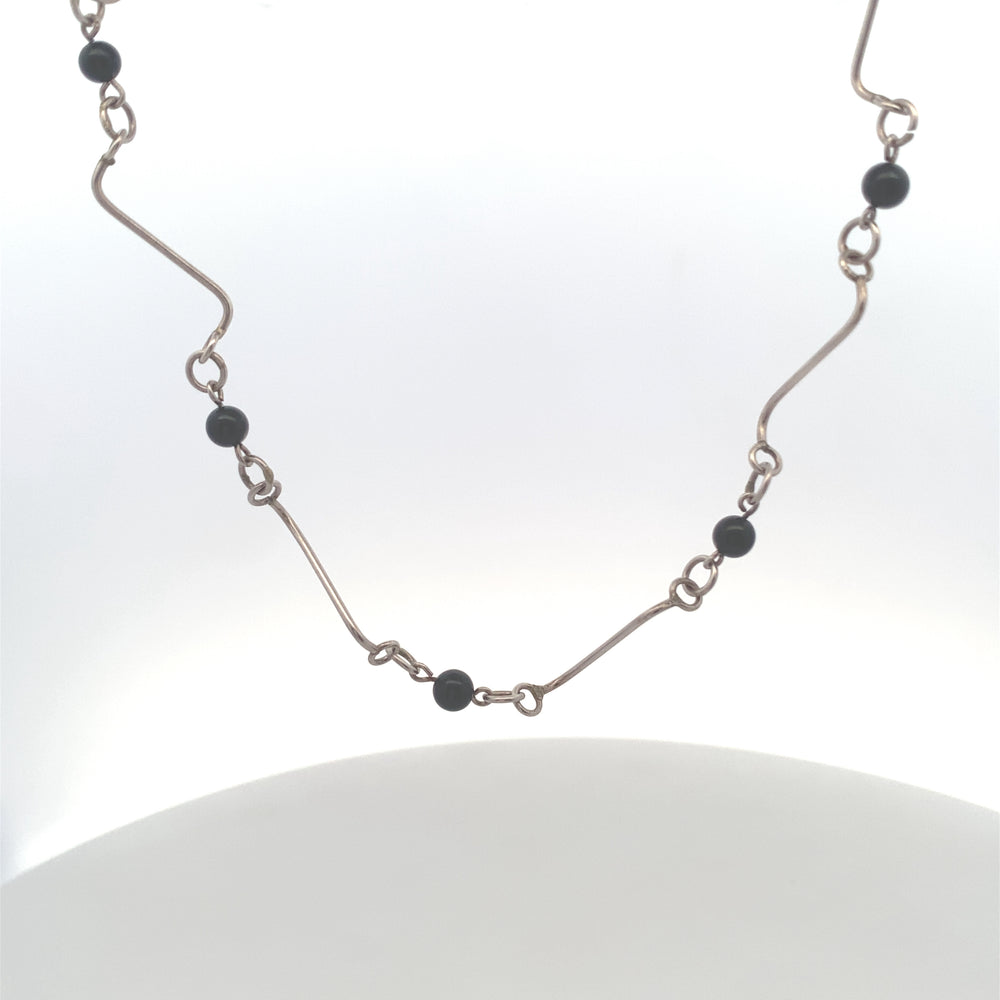 N1107 NECKLACE WITH ONYX