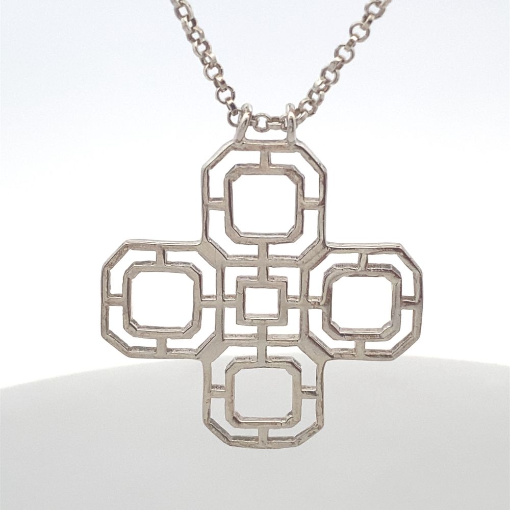 
                      
                        N2280 ROLO CHAIN W/OPEN CROSS PNDNT
                      
                    